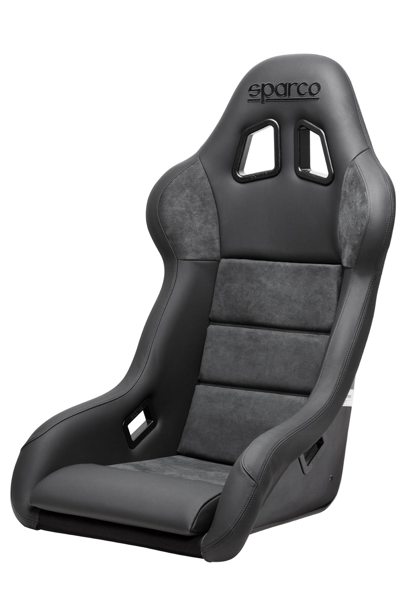 Sparco Seat QRT Performance Leather/Alcantara Red (Must Use Side Mount 600QRT) - 008012RPRS
