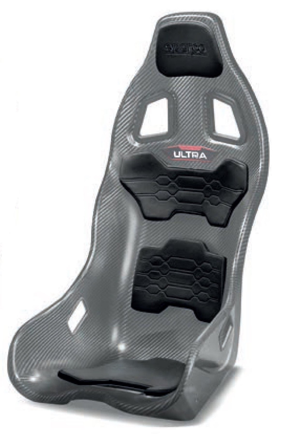 Sparco Seat Ultra Fiberglass BLK - 008037FNR