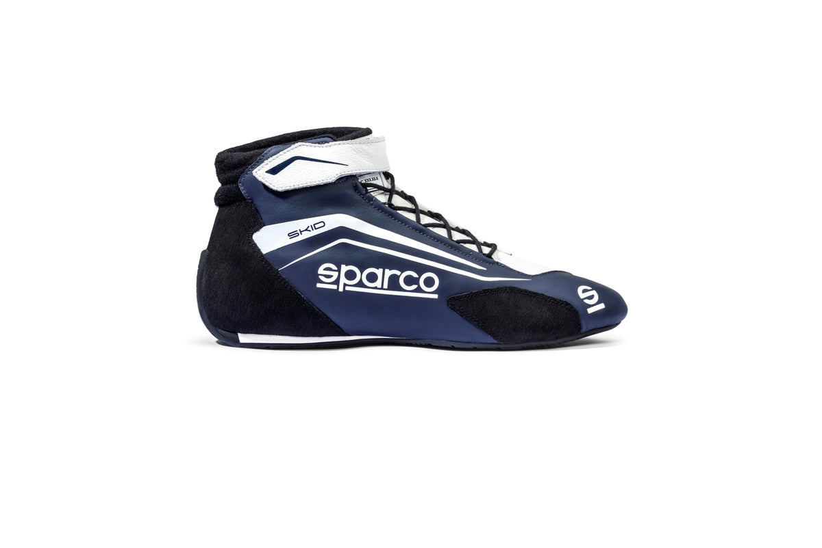 Sparco Shoe Skid 43 Blue/White - BRB0004B0N07043