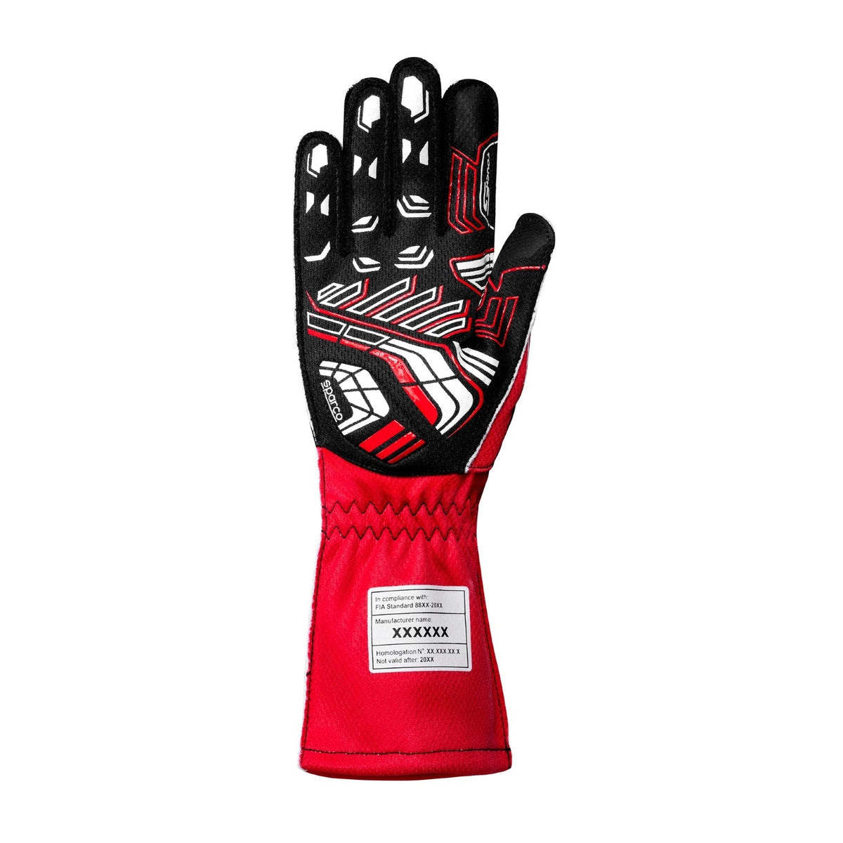 Sparco Glove K-Arrow Plus 10 WHT/BLK - BKG0003B0W08010