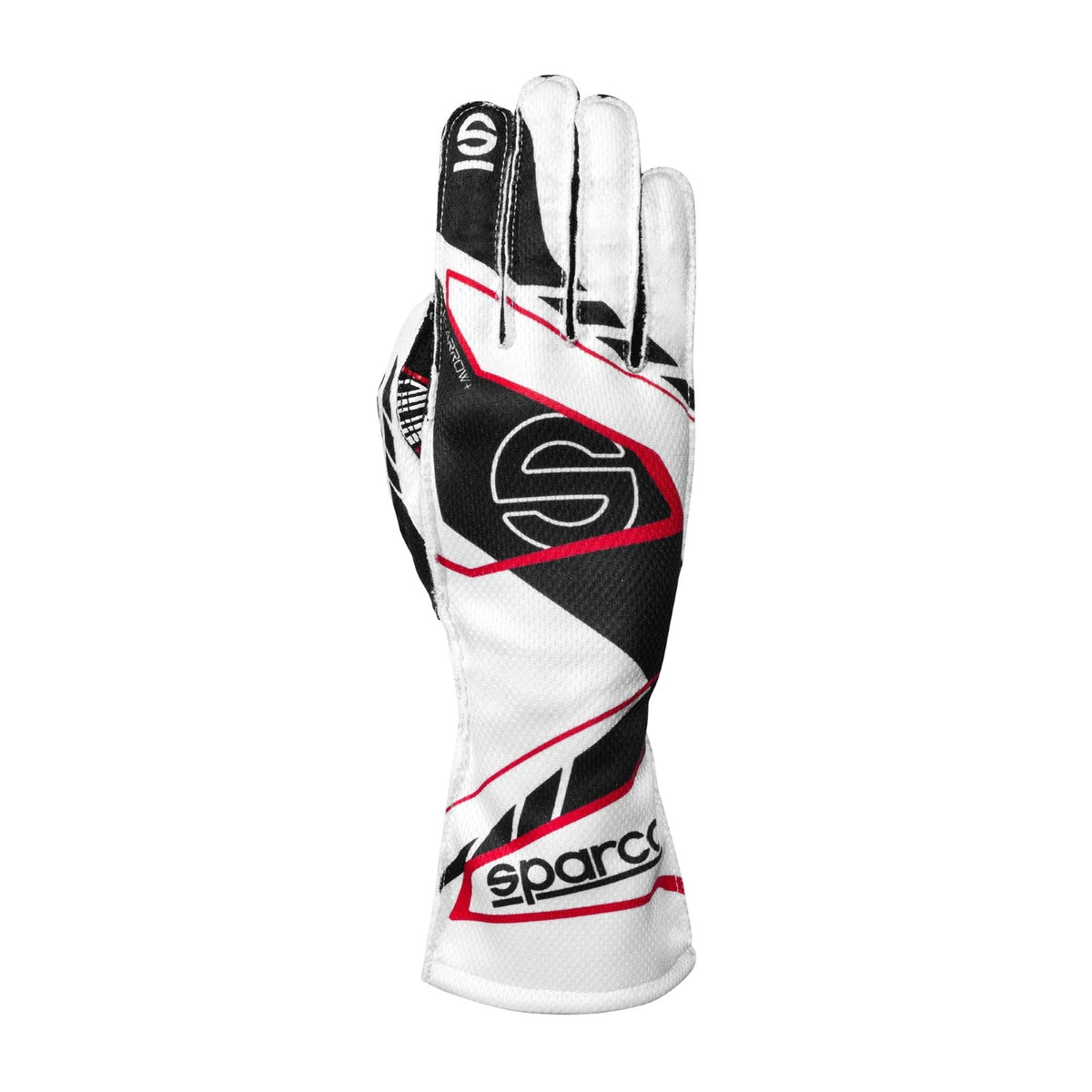 Sparco Glove K-Arrow Plus 10 WHT/BLK - BKG0003B0W08010