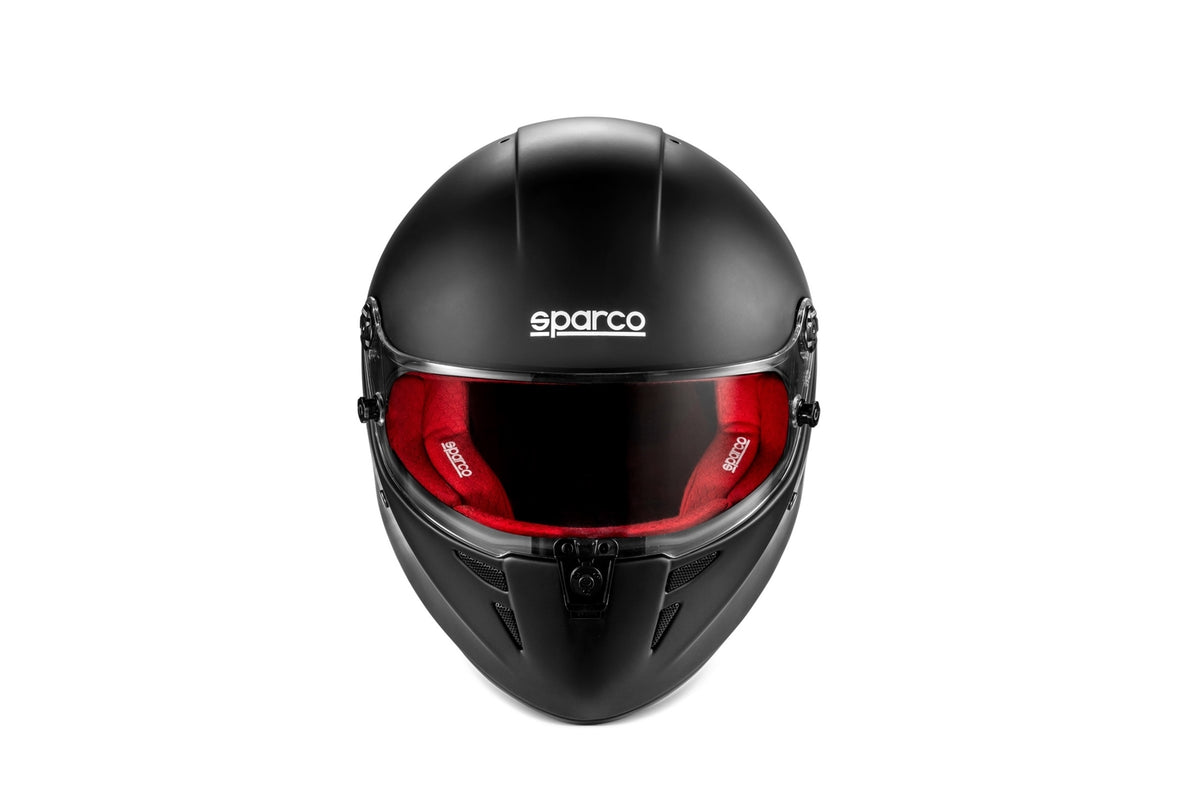 Sparco Stealth RF Helmet - Large - White/Red - BRH0007B0W0900L