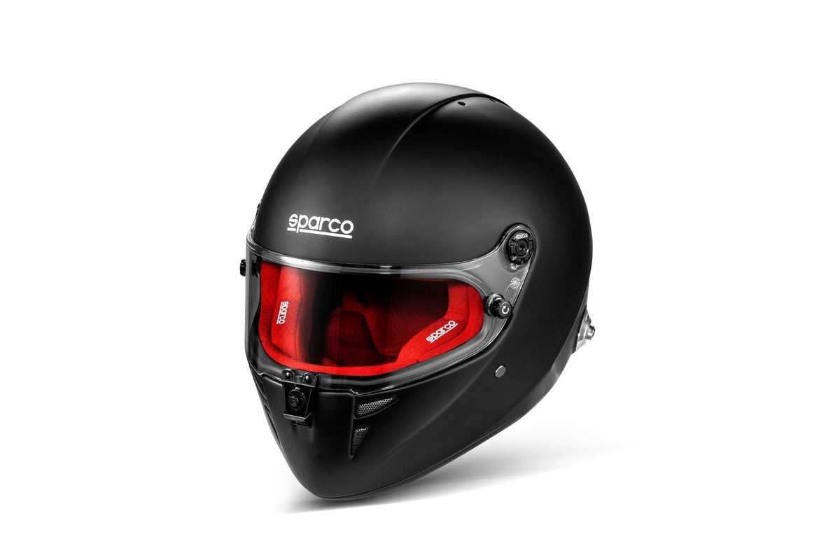 Sparco Stealth RF Helmet - Large - White/Red - BRH0007B0W0900L