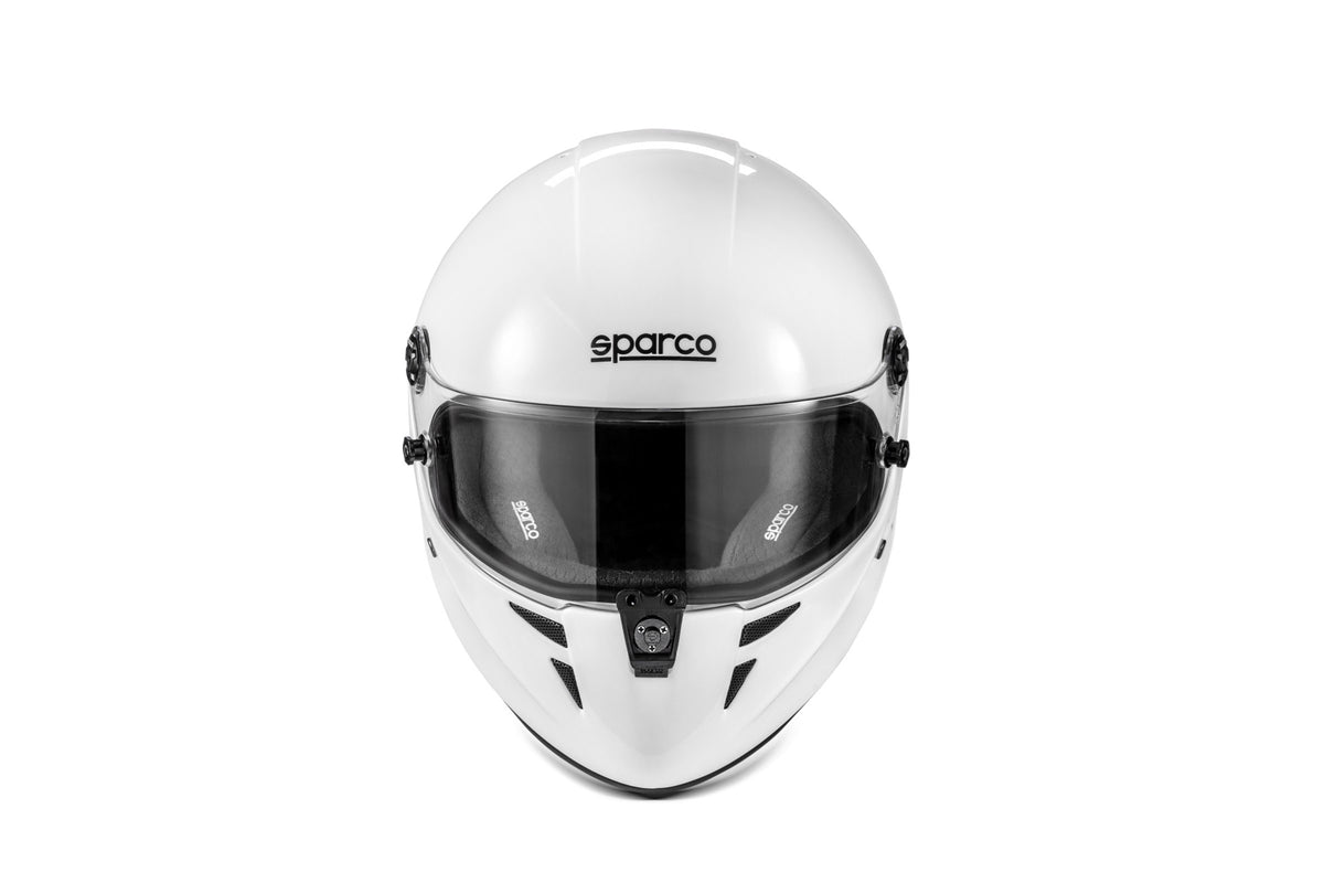 Sparco Stealth RF Helmet - Large - White/Red - BRH0007B0W0900L