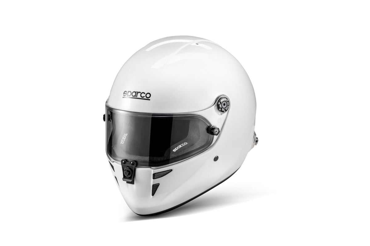 Sparco Stealth RF Helmet - Large - White/Red - BRH0007B0W0900L
