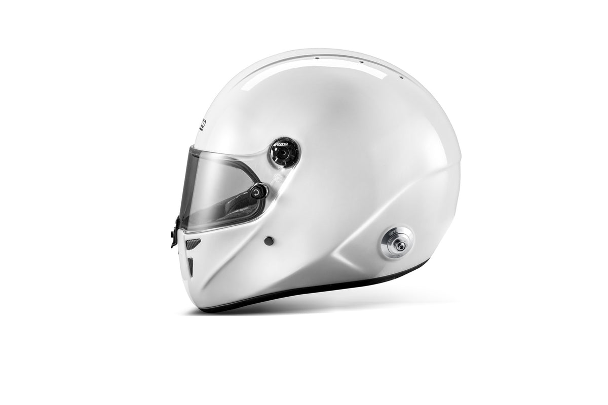 Sparco Stealth RF Helmet - Large - White/Red - BRH0007B0W0900L