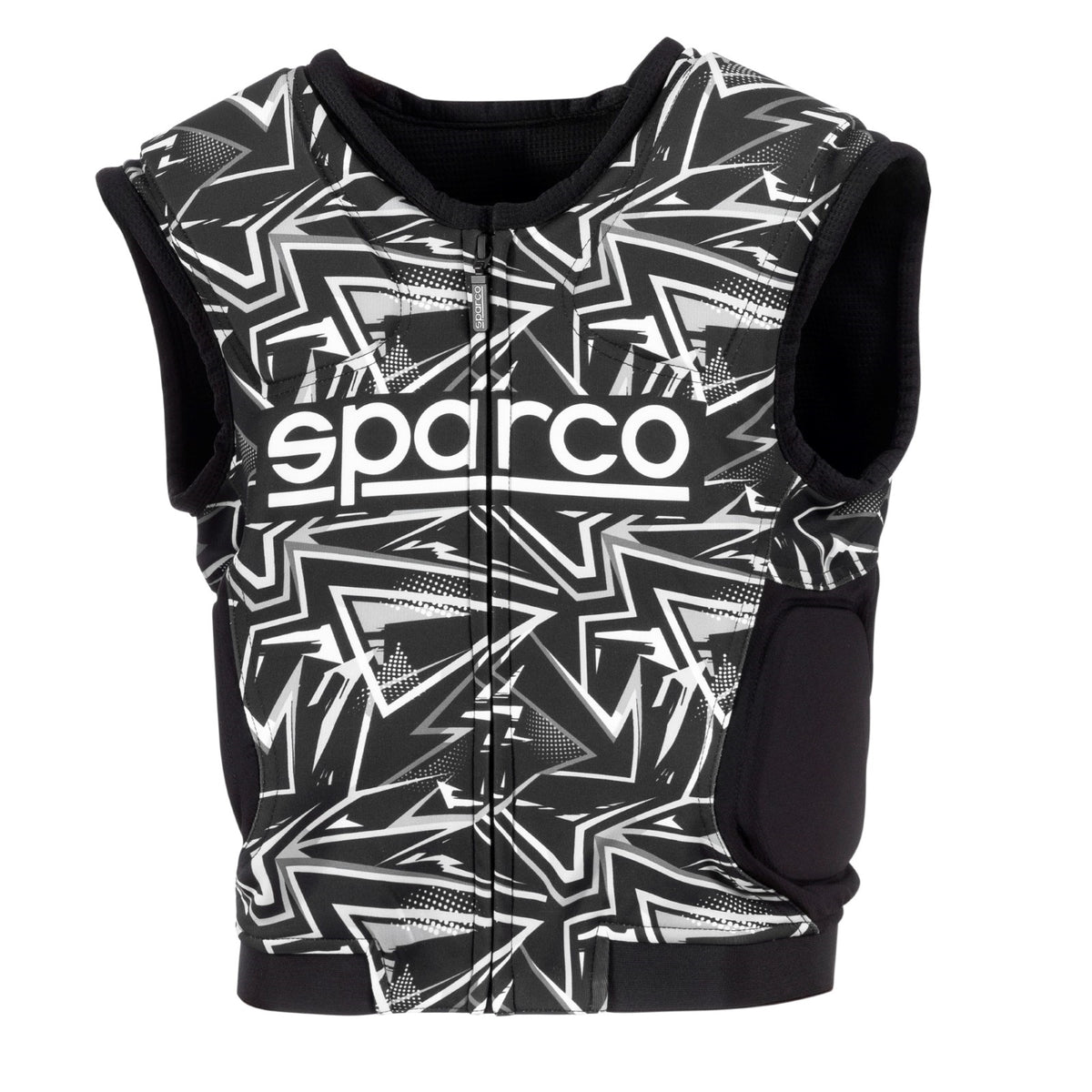 Sparco Vest SJ Pro K-3 120 - BLK/WHT - 002402KNRBI120
