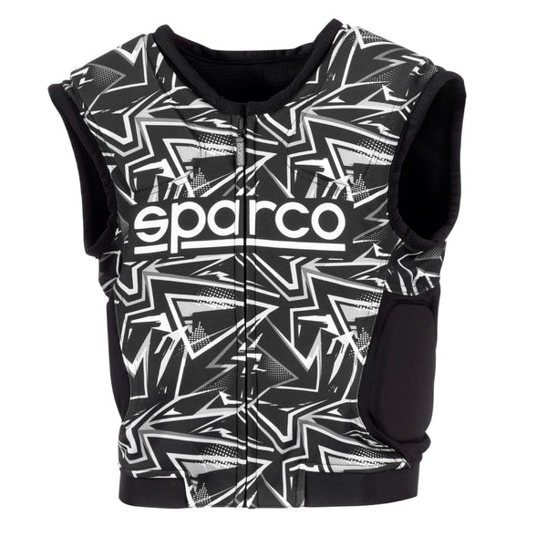 Sparco Vest SJ Pro K-3 XS - BLK/WHT - 002402KNRBI0XS