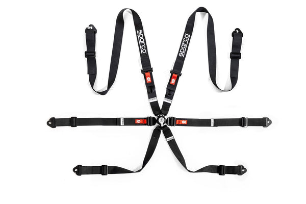 Sparco Belt H-2 PD 6pt 2in Blue Harness - BRN0002B0B0100N