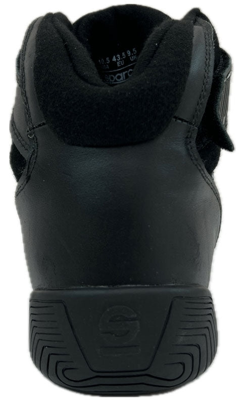 Sparco Shoe Pit Stop 2 Black - Size 8.5 - 0012PS2085NR