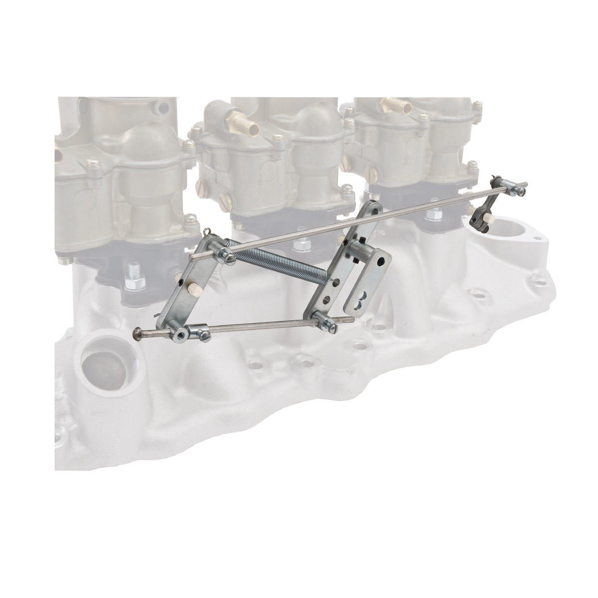 Edelbrock Carburetor Two-Barrel Progressive Throttle Linkage Kit 3X2 - 1033