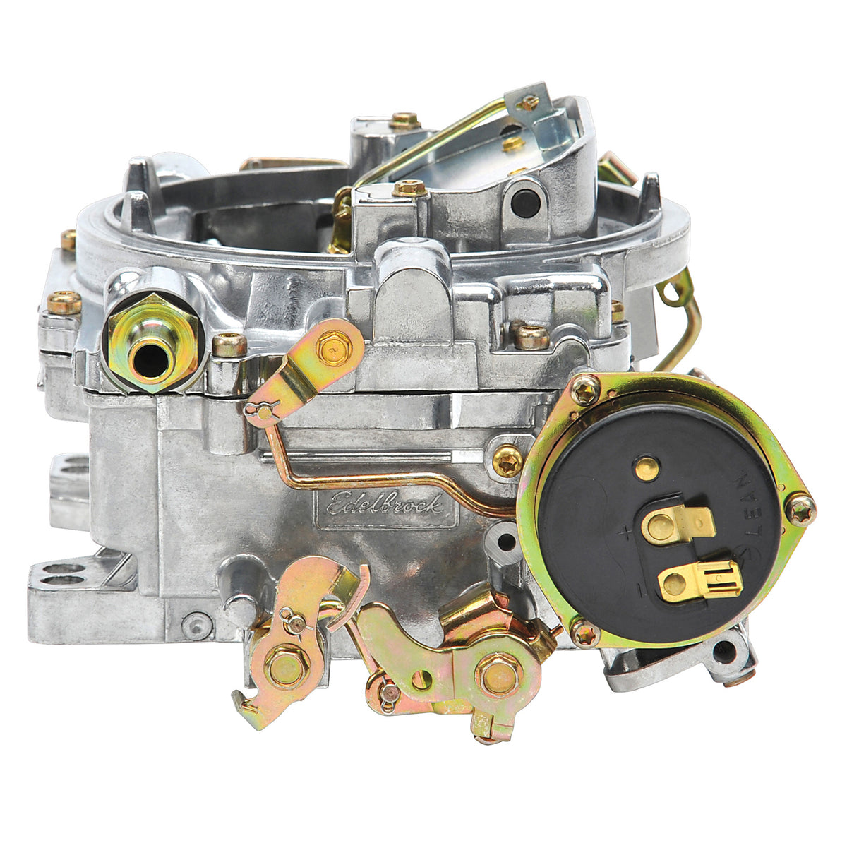 Edelbrock Carburetor Performer Series 4-Barrel 750 CFM Electric Choke Satin Finish - 1411