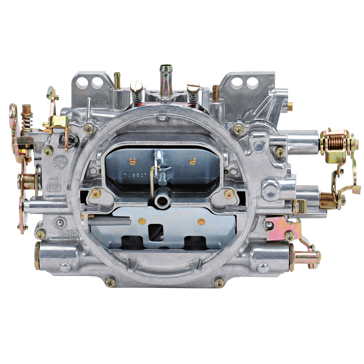 Edelbrock Carburetor AVS2 Series 4-Barrel 650 CFM Off-Road Manual Choke Satin Finish (Non-EGR) - 1915