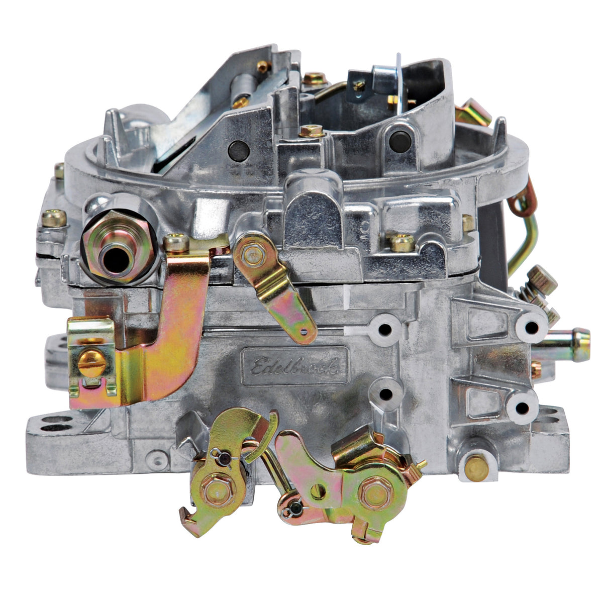 Edelbrock Carburetor AVS2 Series 4-Barrel 650 CFM Off-Road Manual Choke Satin Finish (Non-EGR) - 1915