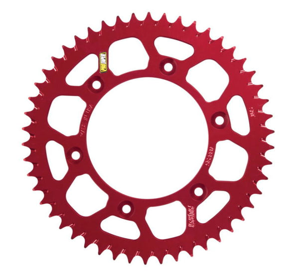 ProTaper Honda Rear Red Sprocket - 49 Teeth - 033246 - front view