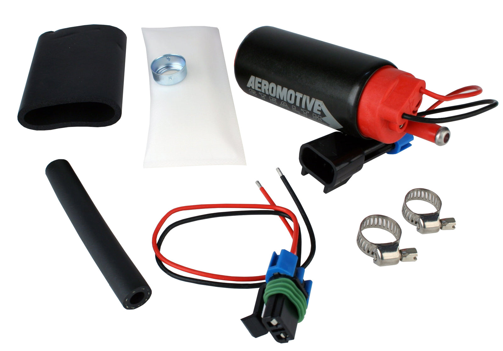 Aeromotive 340 Series Stealth In-Tank E85 Fuel Pump - Center Inlet - Offset (GM applications) - 11569