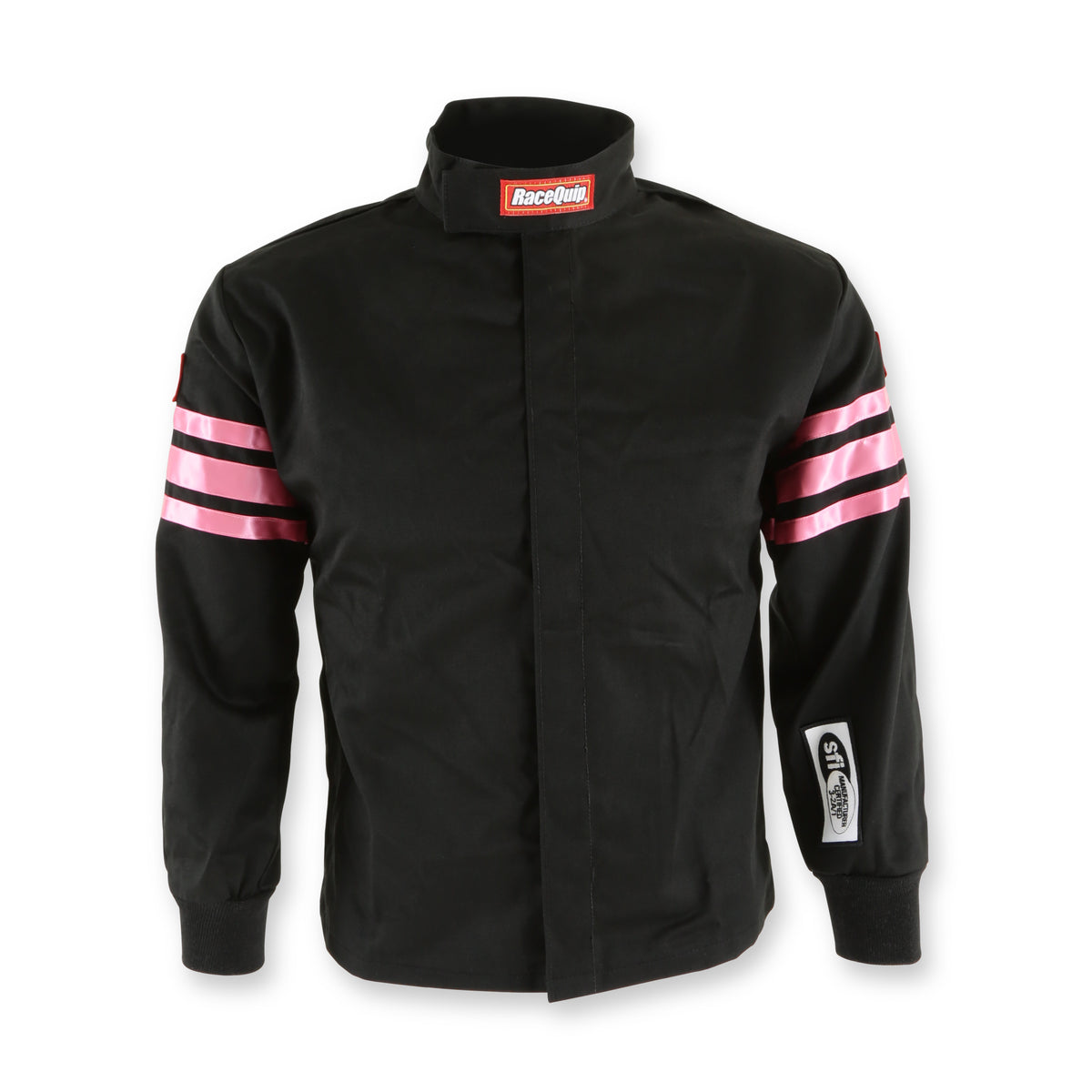 RaceQuip Pink Trim SFI-1 JR. Jacket - Kids Large