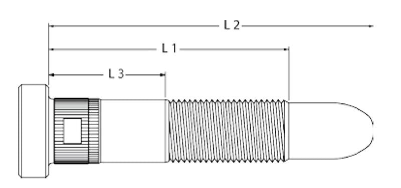 ARP 5/8-18 x 2.60  Wheel Stud Kit (Pack of 5) - 300-7725