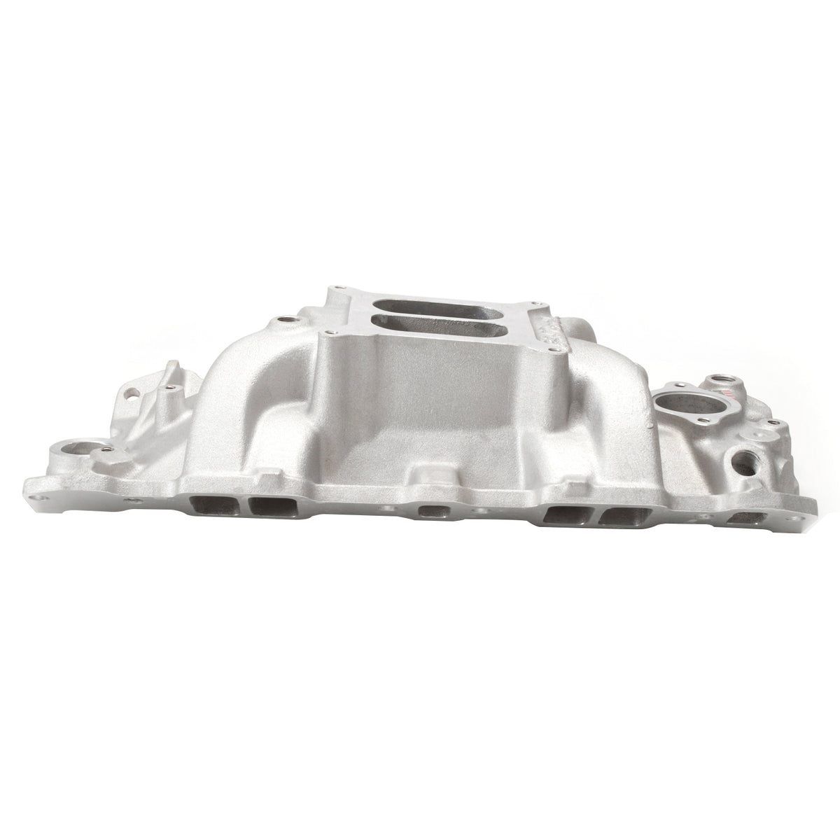 Edelbrock Chevy SB Performer RPM Intake Manifold - Black Plasma Finish - 7101-BP