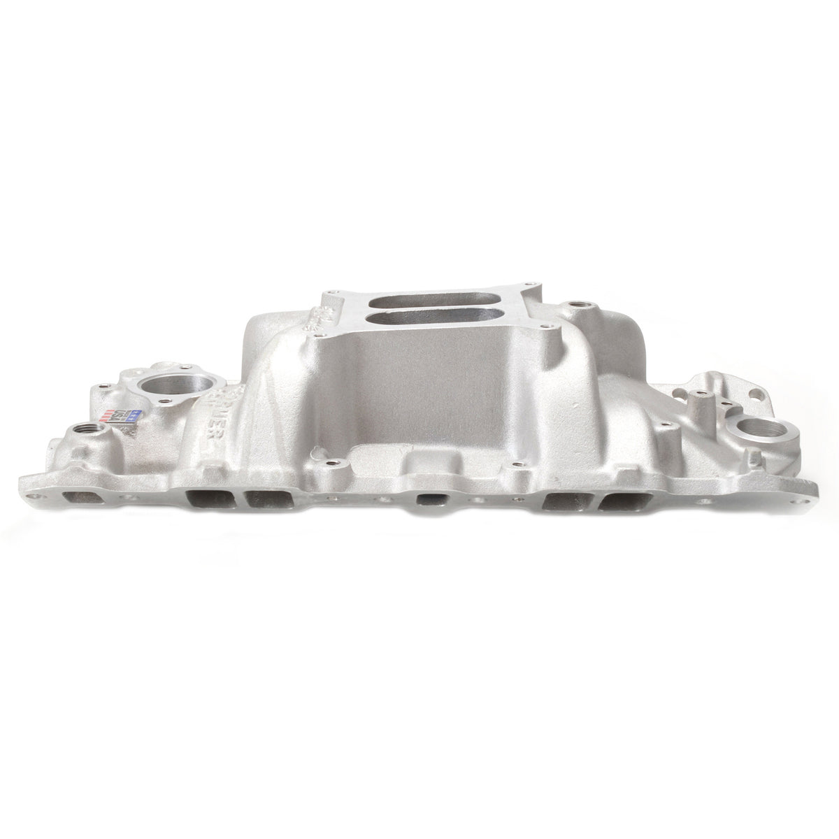 Edelbrock Chevy SB Performer RPM Intake Manifold - Black Plasma Finish - 7101-BP
