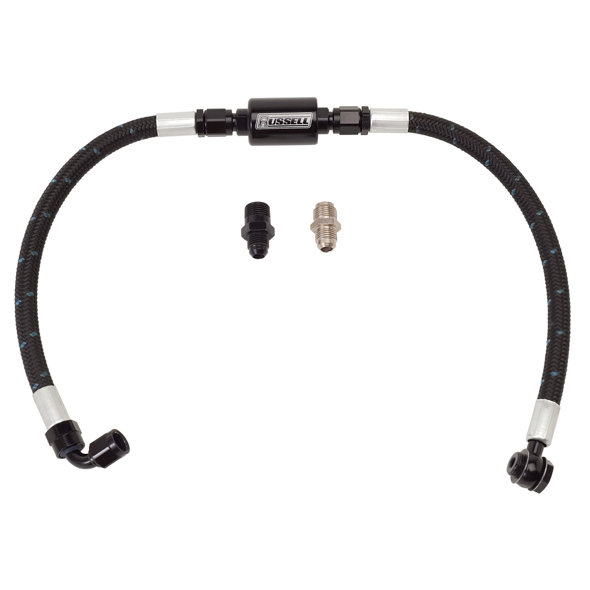 Edelbrock Fuel Hose Assembly Proclassic Finish w/ Competition Filter SBC - 8103
