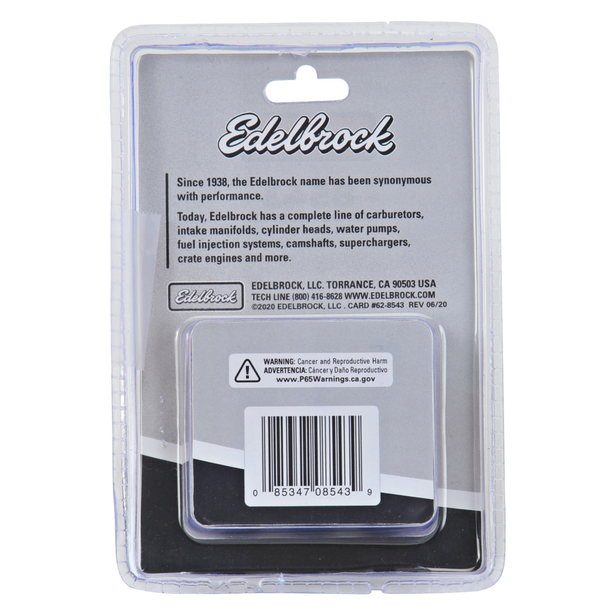 Edelbrock Exhaust Header Bolts M8-1.25 X 25mm, Black Oxide (Set Of 12) - 8543