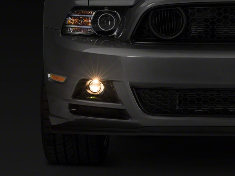 Raxiom 13-14 Ford Mustang GT Lower Valance Fog Lights - 68128 - front view