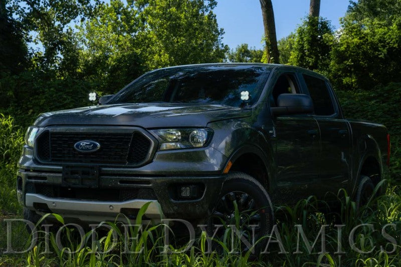 Diode Dynamics 19-21 Ford Ranger Stage Series 2in LED Ditch Light Kit - Sport Yellow Combo - DD6588 for 2019-2023 Ford Ranger