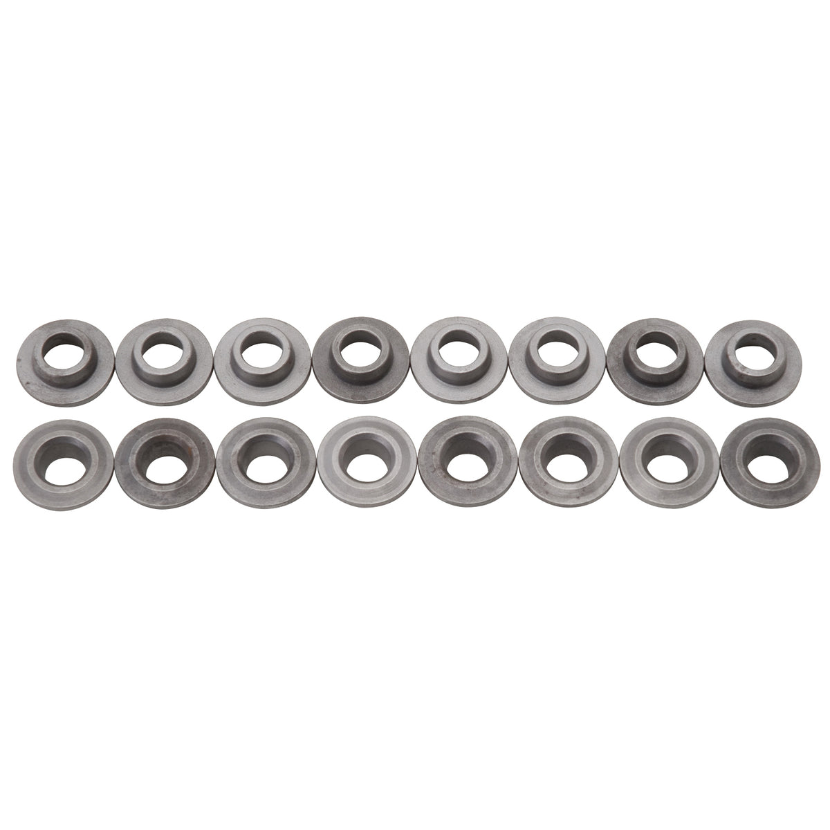 Edelbrock Valve Spring Retainers Steel Set of 16 - 9707