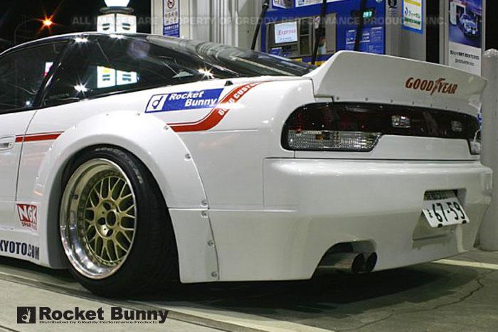 GReddy 89-93 Nissan Silvia 2Dr Rocket Bunny (RPS13) Duck-Tail Wing V1 **Must Ask/Call to Order** - 17020240