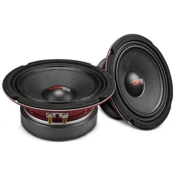 DS18 6.5in 250 Watts RMS 8 ohm Mid-Range Loudspeaker Sealed Back - PRO-X6MSE - front view