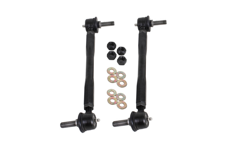 BMR 05-14 S197 Mustang Front Sway Bar End Link Kit - Black - ELK010
