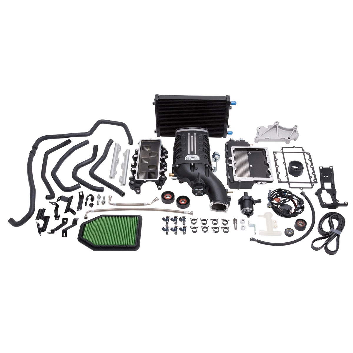 Edelbrock Supercharger Stage 1 - Street Kit 2012-2014 Jeep Wrangler 3 6L V6 w/ o Tuner - 15270