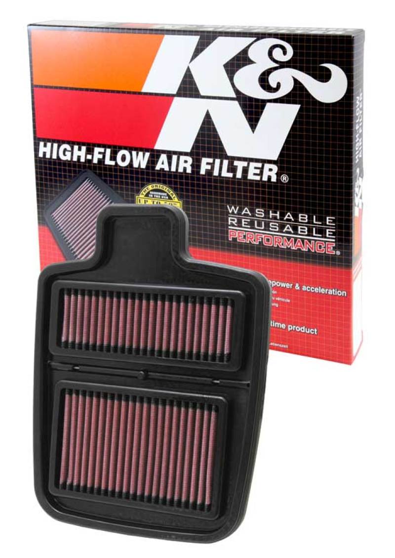 K&N Replacement Air Filter - 10.625in O/S L x 7.625in O/S W x .688in H for Arctic Cat - AC-7009