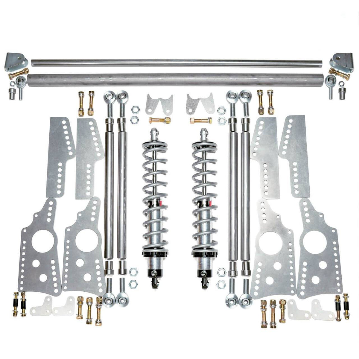QA1 Heavy Duty Pro Rear Drag 4-Link System - Single Adjustable - 110lb Springs - R170-110