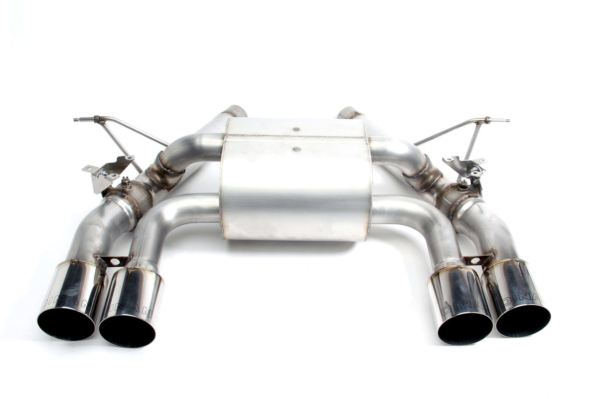 Dinan - Free Flow Axle-Back Exhaust - 2015-2020 BMW M3/M4 - D660-0050