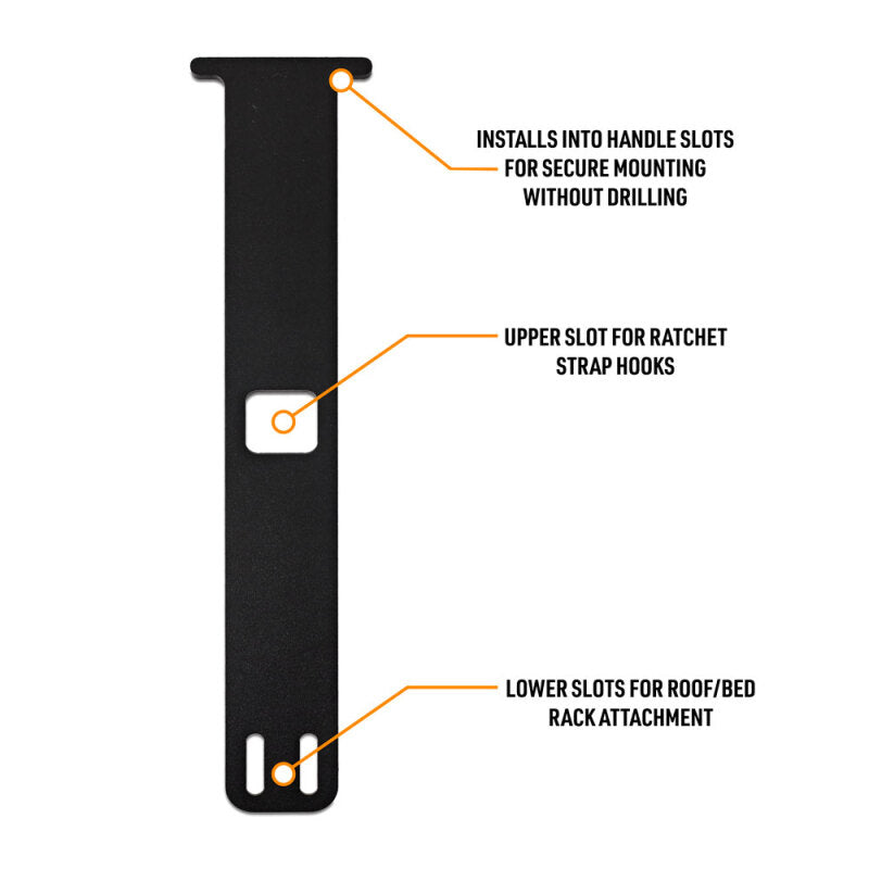 Borne Off-Road Hard Case Mount Set - 116QT - BNHC-MNT-116 by Borne Off-Road - front view