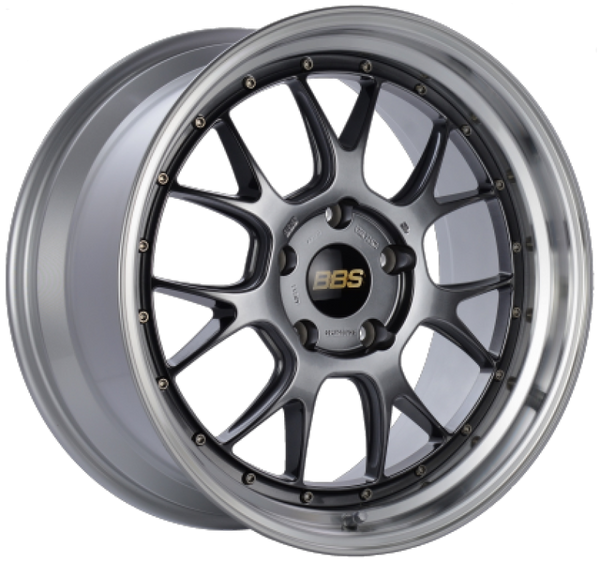 BBS LM-R 20x11 5x120 ET40 Diamond Black Center / Diamond Cut Lip Wheel -82mm PFS/Clip Required - LM340DBPK by BBS