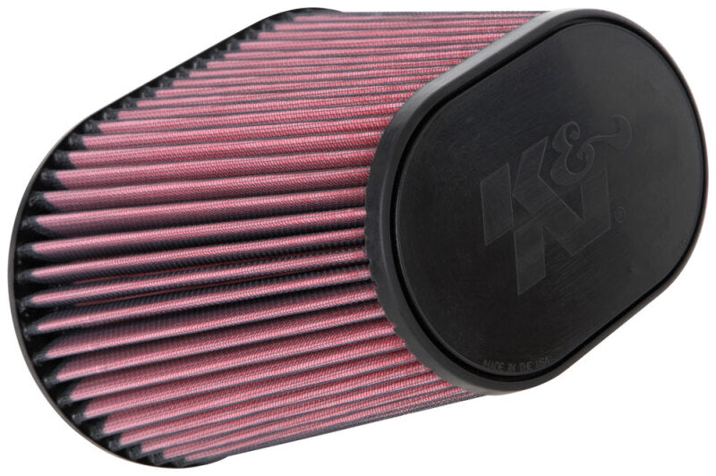 K&N Universal Clamp-On Air Filter 7in x 5-3/16in Flange 10in x 6-1/4in B 6-3/4in x 4-1/2in T 8in H - RU-5292 by K&N Engineeri