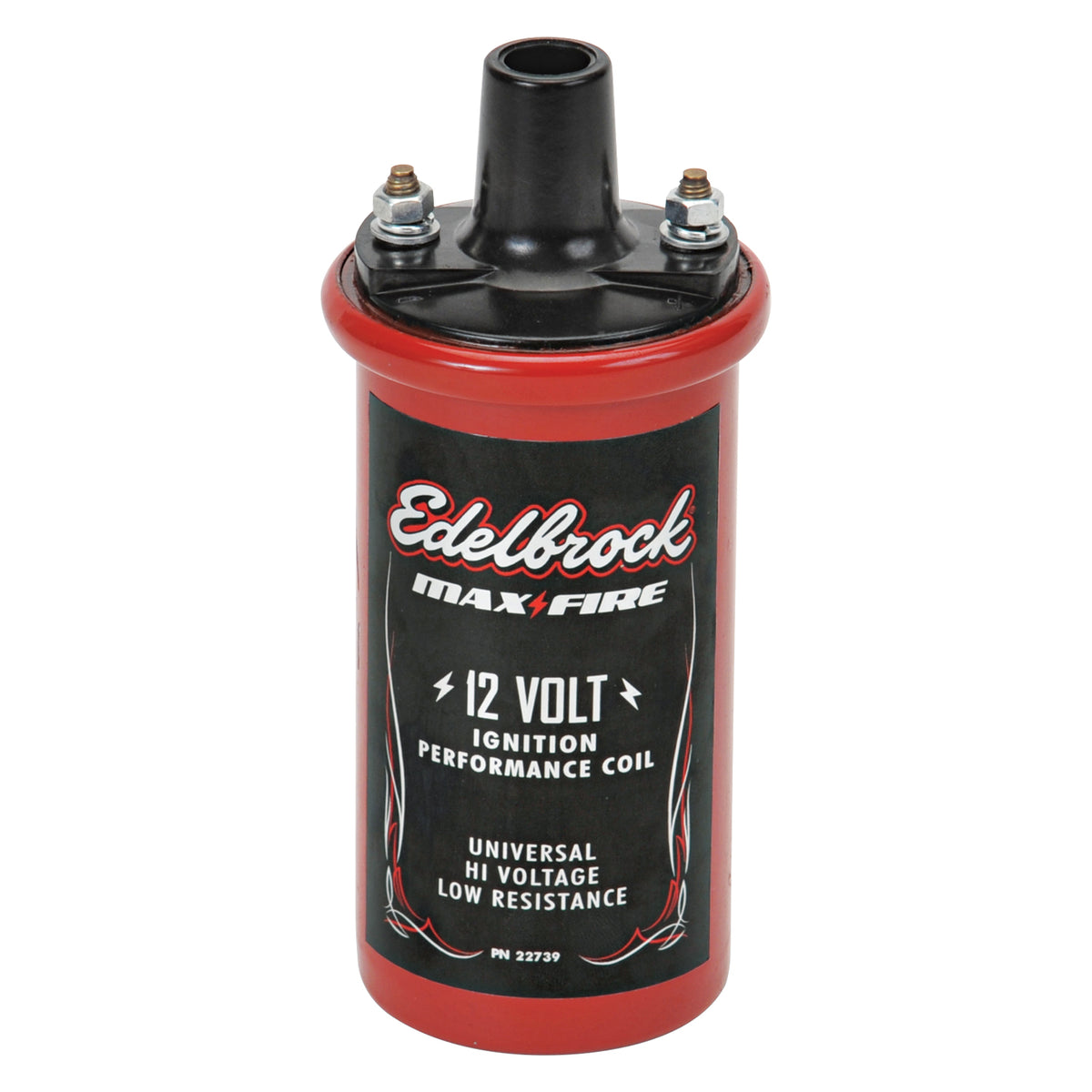 Edelbrock Ignition Coil 12V Canister Style 1.4 Ohm Primary Resistance - 22739