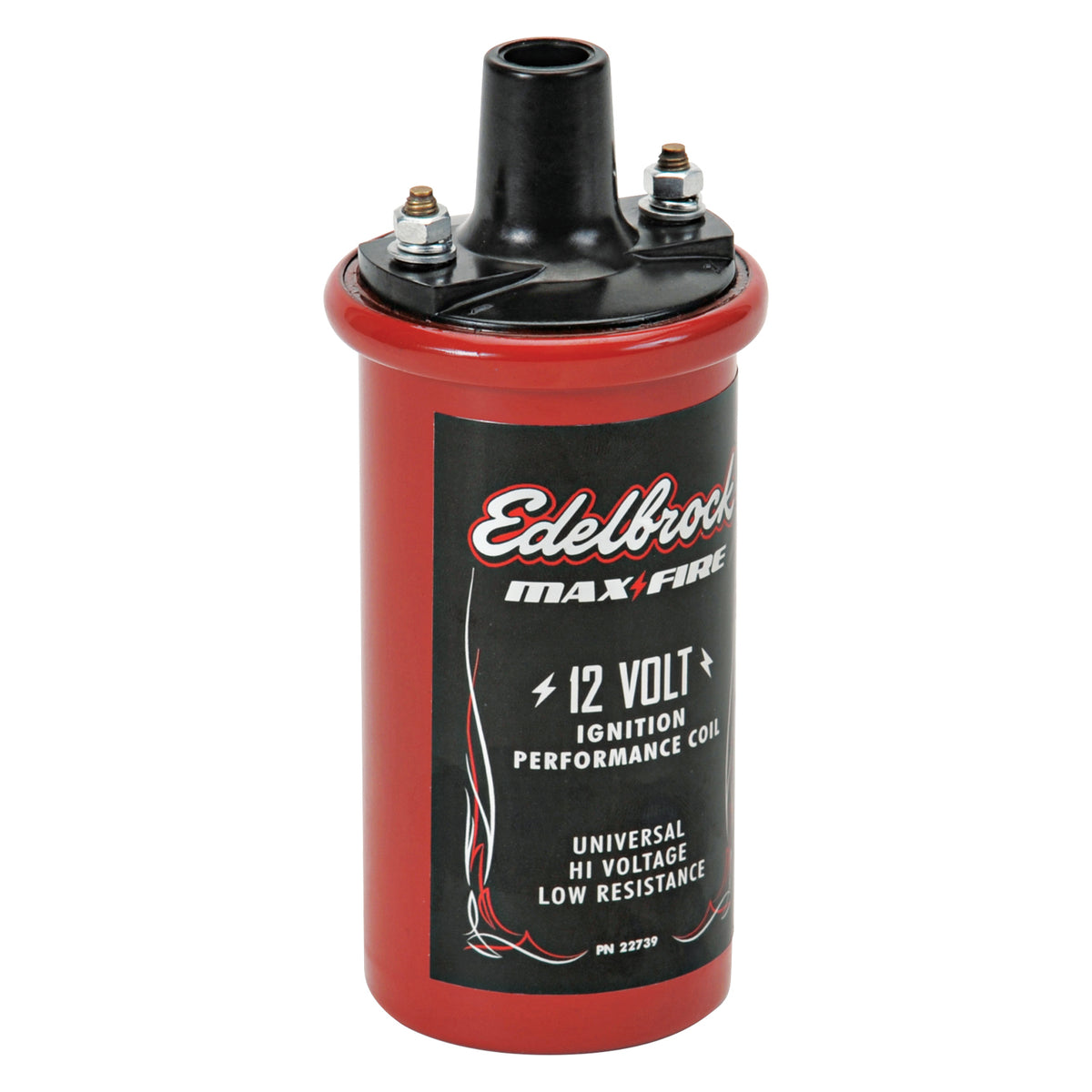 Edelbrock Ignition Coil 12V Canister Style 1.4 Ohm Primary Resistance - 22739