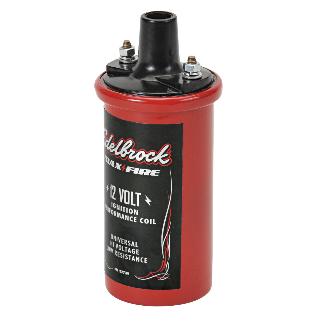 Edelbrock Ignition Coil 12V Canister Style 1.4 Ohm Primary Resistance - 22739