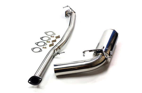 ISR Performance Circuit Spec Exhaust - Miata NA 1.6 - IS-CSEXH-NA16 for 1990-1997 Mazda Miata - front view
