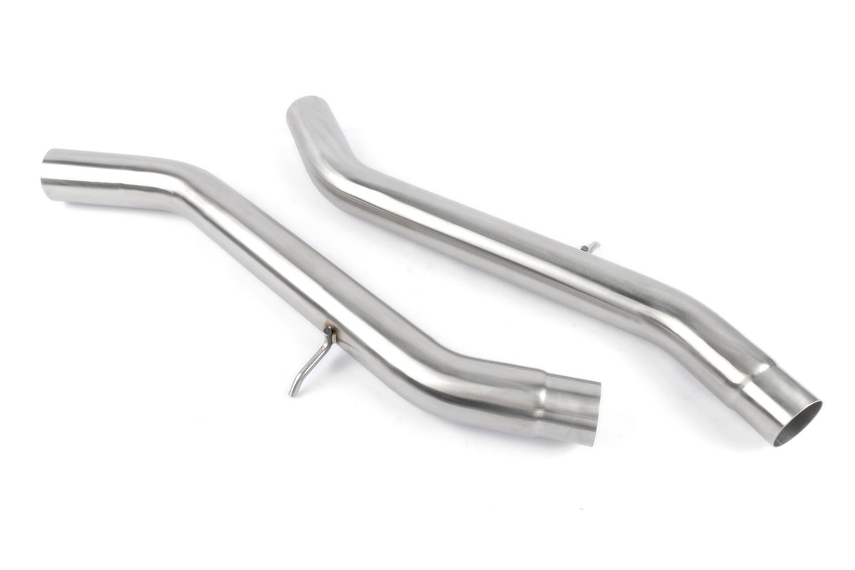 Dinan - Valved Axle-Back Exhaust - 2021-2026 BMW M3/M4 - D660-0093-BLK