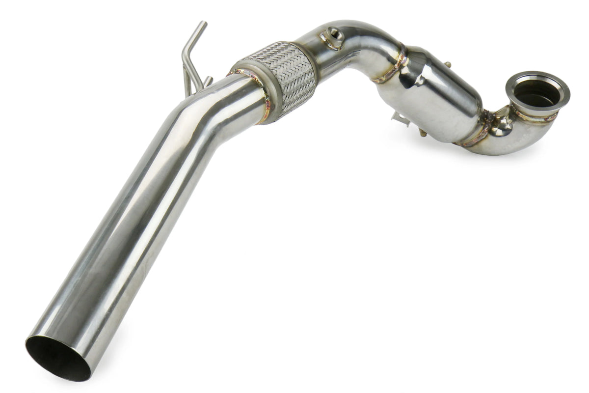 Invidia 15+ VW Golf GTI Downpipe with High Flow Cat - HS13GF7DPC