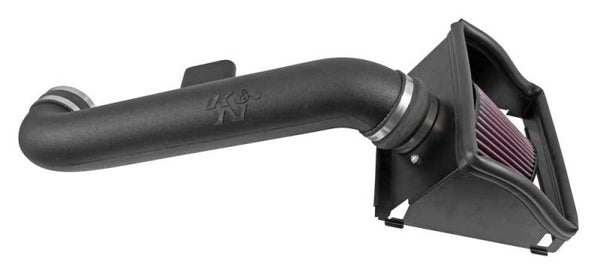 K&N 2015 Ford F-150 5.0L V8 Performance Intake Kit - 57-2591 for 2015-2017 Ford F 150 - front view
