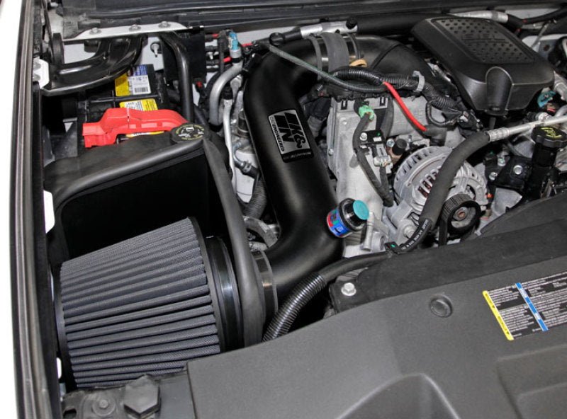 K&amp;N 07-10 GMC Sierra 2500/3500 6.6L V8 Blackhawk Performance Intake Kit - 71-3066