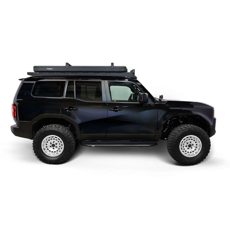 Westin 24-26 Toyota Land Cruiser Outlaw Running Boards Textured Black - 28-33795