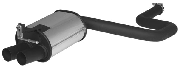 Remus 2007 Ford Mondeo 01 Sedan 2.0L TDCI Axle Back Exhaust (Tail Pipes Req) - 206006 098 by Remus