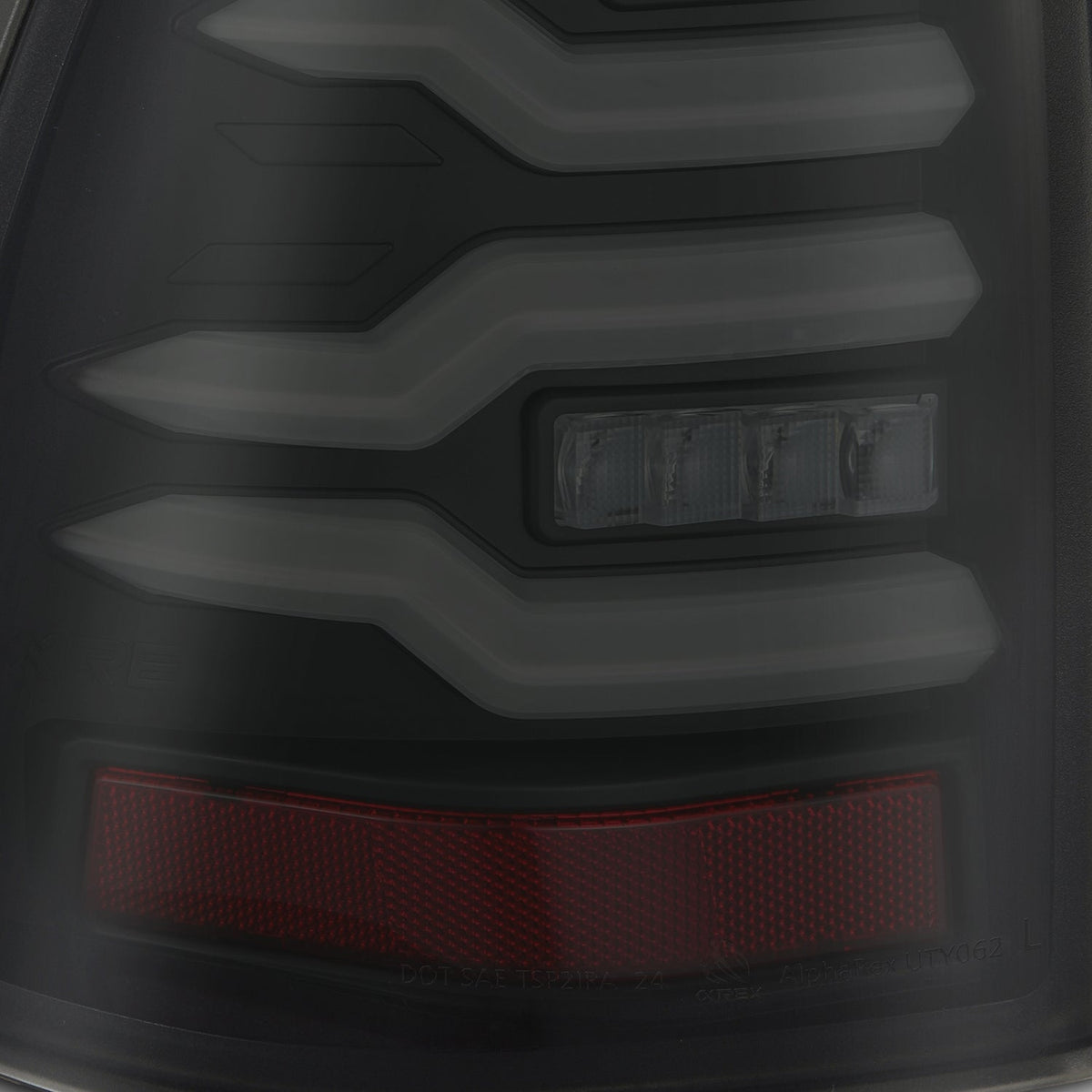 AlphaRex 03-09 Toyota 4Runner LUXX-Series LED Tail Lights- Black - 690060 for 2003-2009 Toyota 4Runner - alternate view